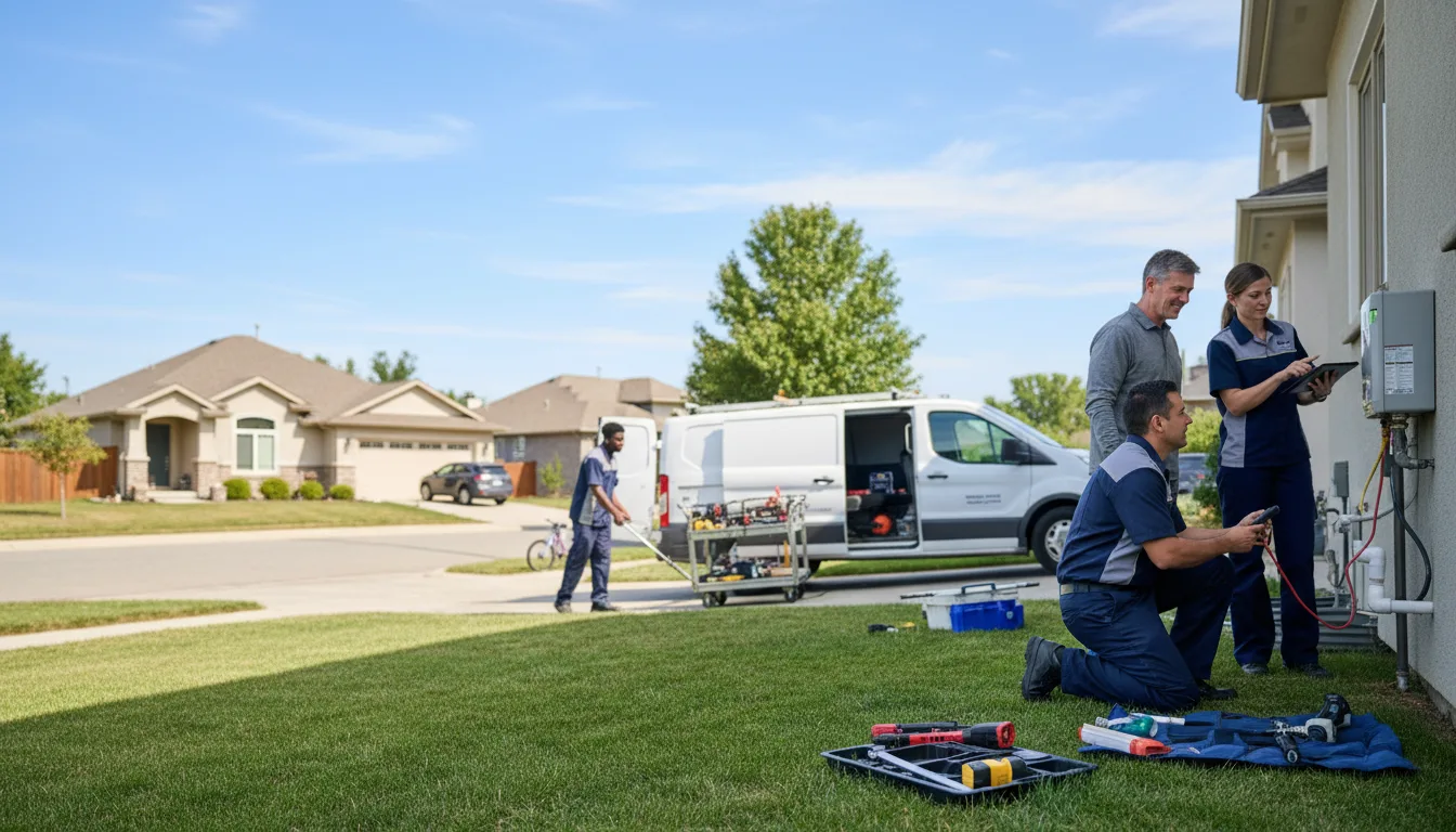 Tankless water heater service in Adelphi, OH